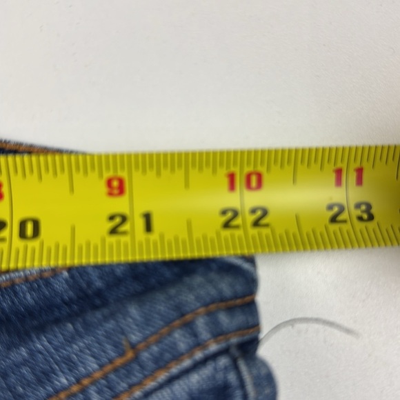 Apple Bottom Women's Stretch Straight Leg Blue Jean - Picture 5 of 11